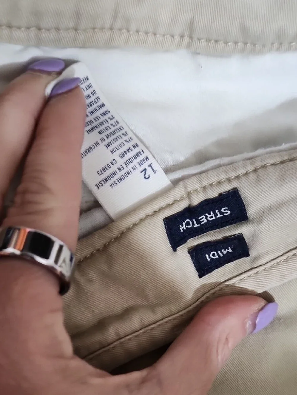 Khaki Women’s Casual Shorts - American Eagle Outfitters